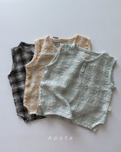 Load image into Gallery viewer, AOSTA KIDS BB CHECK BLOUSE*PREORDER