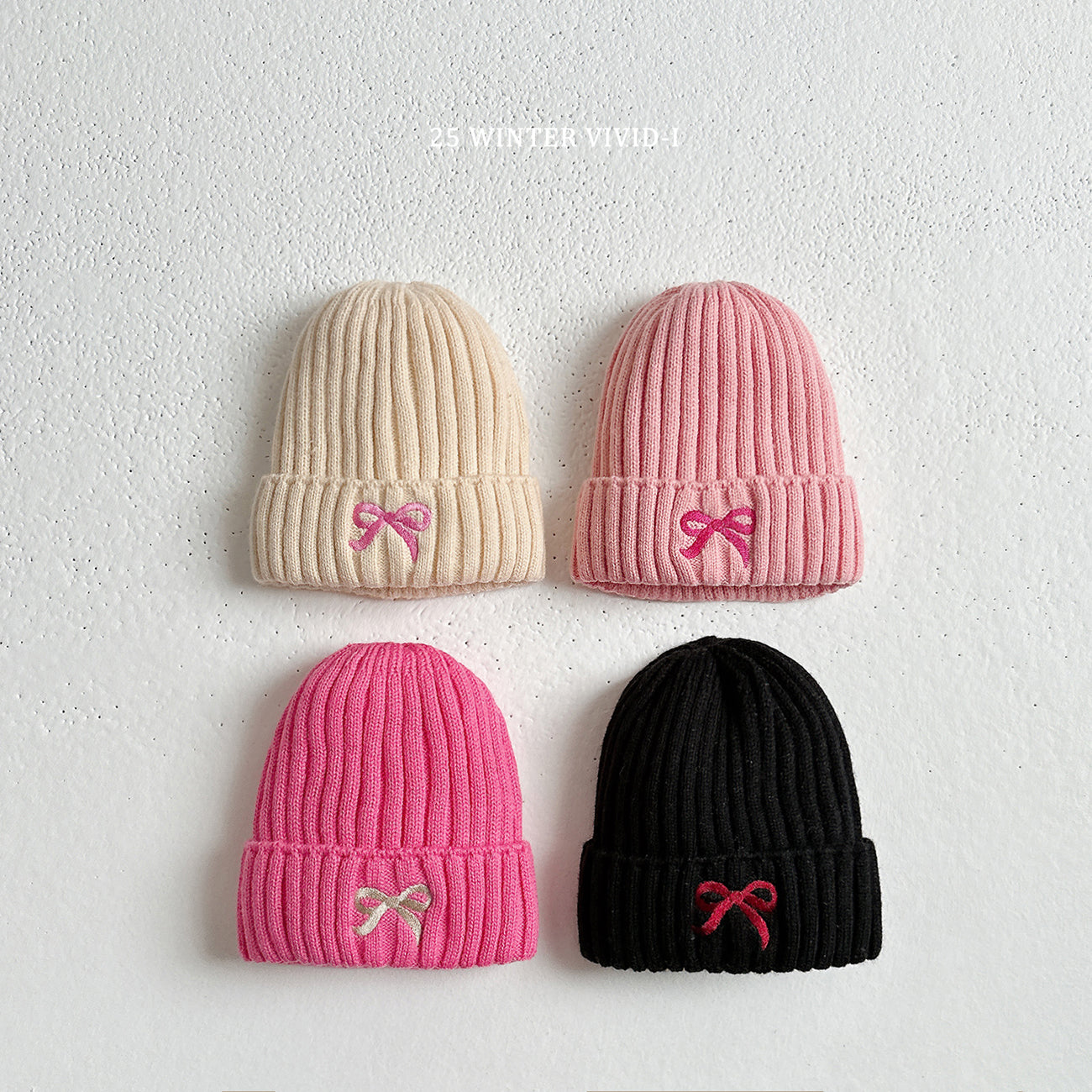 VIVID KIDS BOW BEANIE*PREORDER