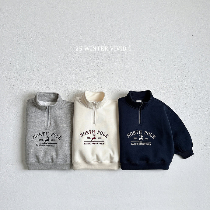 VIVID KIDS NORTH POLE ZIP HOOD*PREORDER