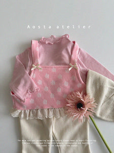 AOSTA KIDS RIBBON BLOUSE**PREORDER