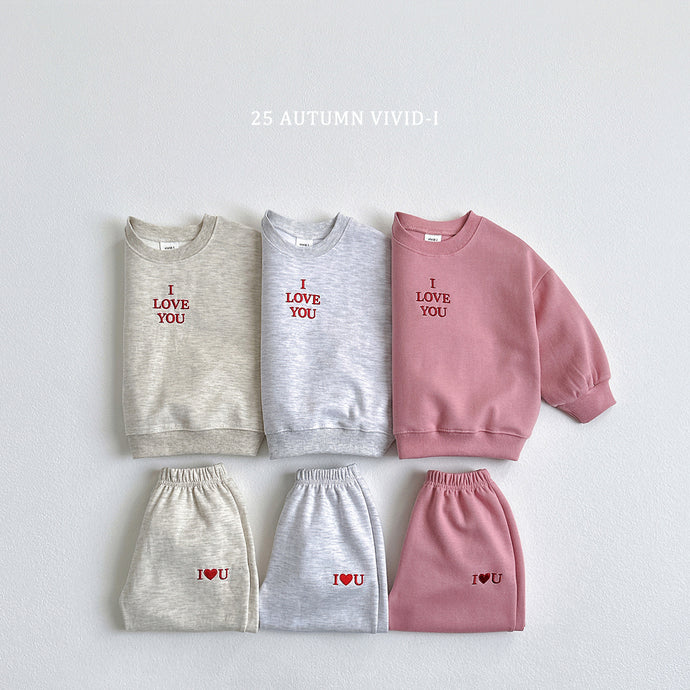 VIVID KIDS LOVE YOU TOP BOTTOM SET*PREORDER