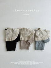 Load image into Gallery viewer, AOSTA KIDS Knit Cape Tee *Preorder