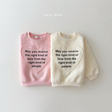 Load image into Gallery viewer, DAILYBEBE KIDS RIGHT KIND SWEAT SHIRT**PREORDER
