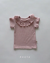 Load image into Gallery viewer, AOSTA KIDS ANGEL COLLAR TEE*PREORDER