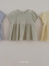 Load image into Gallery viewer, ALADIN KIDS SIGNATURE RIBBED BLOUSE**PREORDER