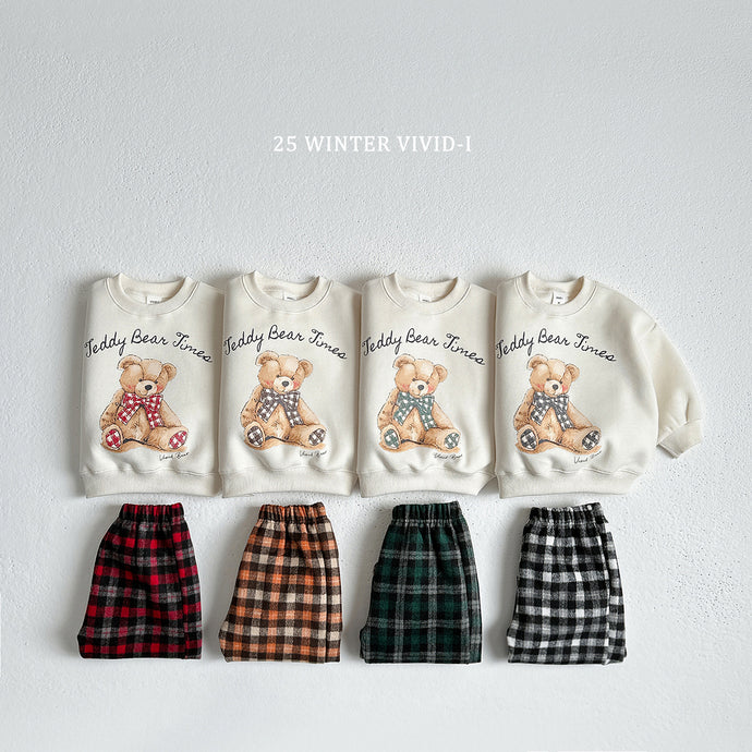 VIVID KIDS TEDDY BEAR CHECK SET*PREORDER