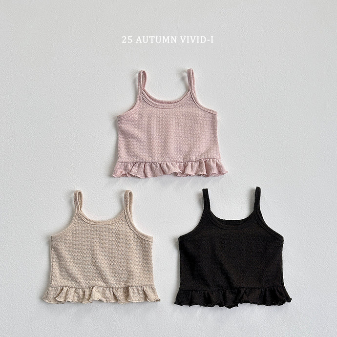 VIVID KIDS SLEEVLESS STRING TEE *PREORDER