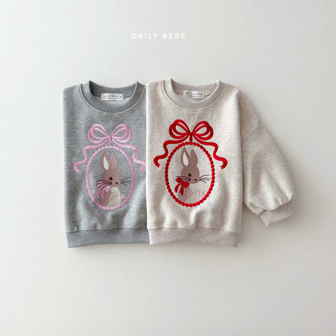 DAILYBEBE KIDS BUNNY SWEAT**PREORDER