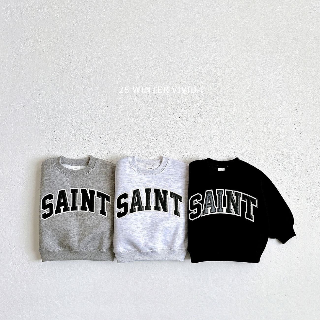 VIVID KIDS SAINT SWEAT SHIRT*PREORDER