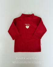 Load image into Gallery viewer, AOSTA KIDS LOVE ME TURTLENECK*PREORDER