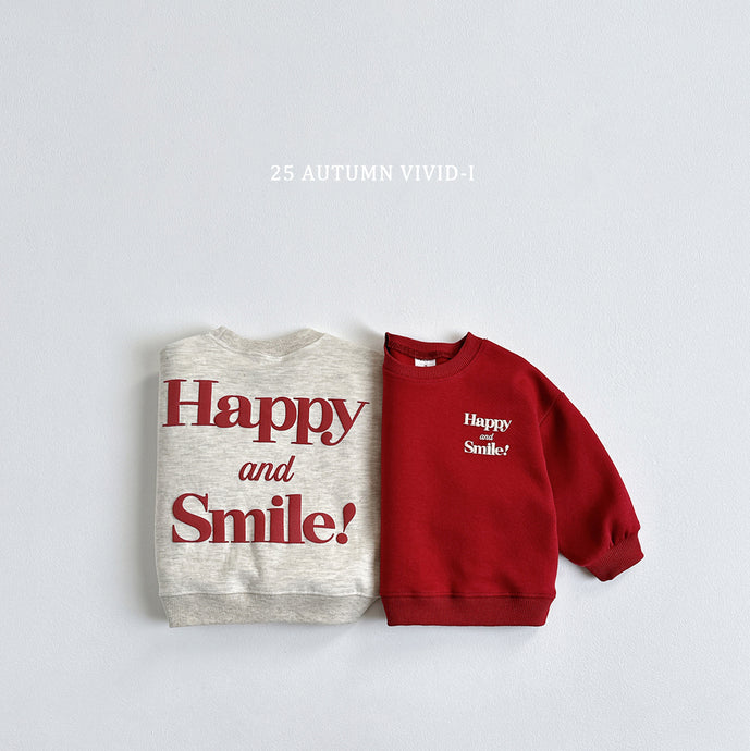 VIVID KIDS HAPPY SMILE SWEATER*PREORDER