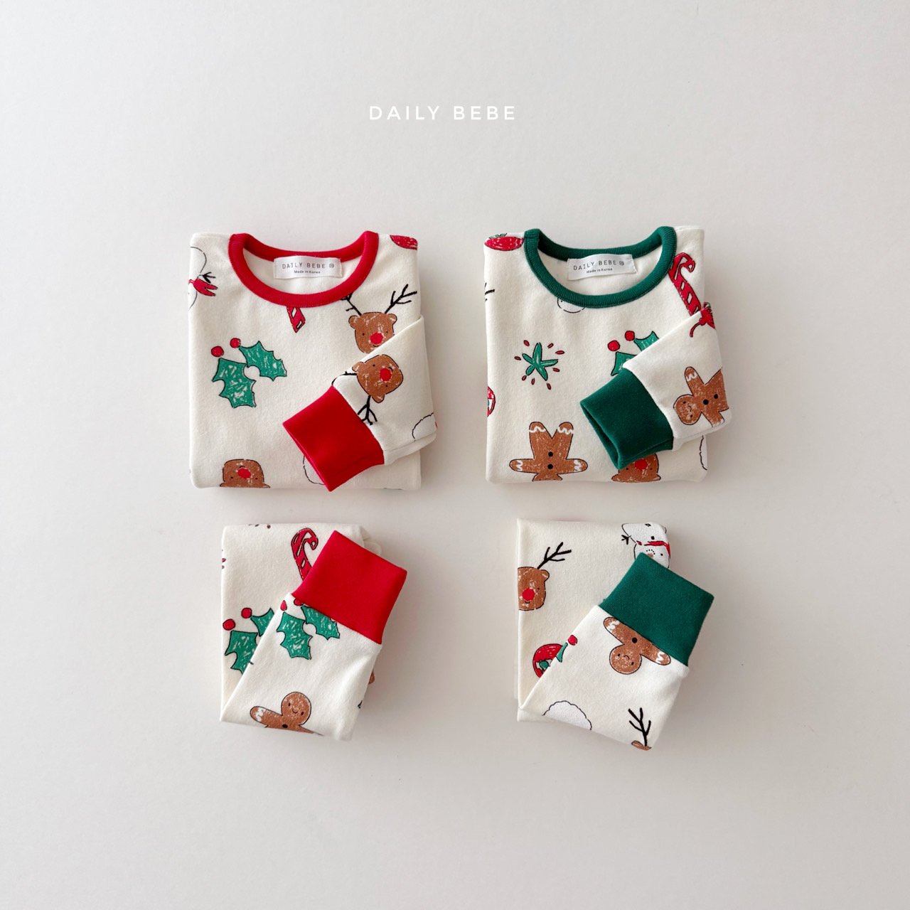 DAILYBEBE KIDS XMAS PJ SET**PREORDER