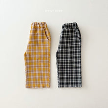 Load image into Gallery viewer, DAILYBEBE KIDS CHECK PANTS**PREORDER