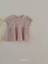 Load image into Gallery viewer, ALADIN KIDS SIGNATURE RIBBED BLOUSE**PREORDER