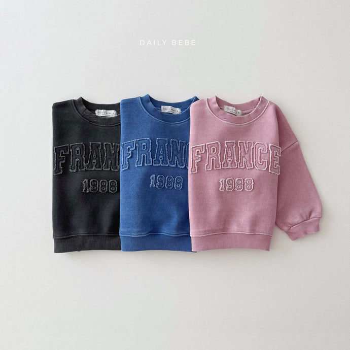 DAILYBEBE KIDS FRANCE SWEAT**PREORDER