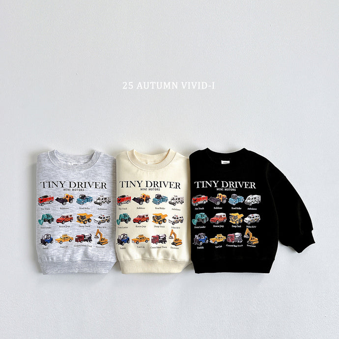 VIVID KIDS TINY DRIVER SWEATER*PREORDER