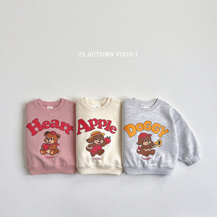 VIVID KIDS HEART SWEATER*PREORDER