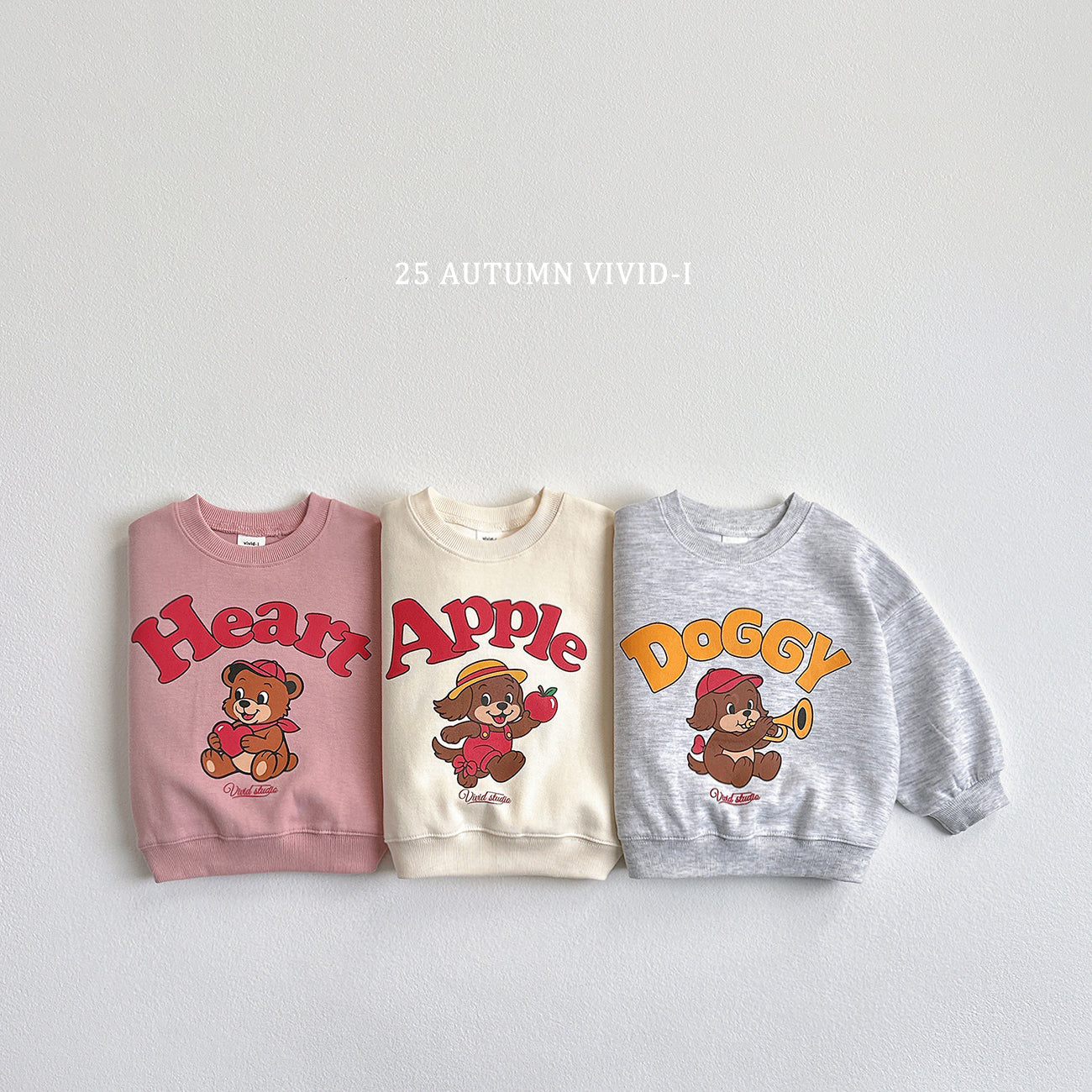 VIVID KIDS HEART SWEATER*PREORDER