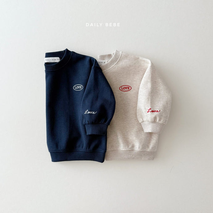 DAILYBEBE KIDS LOVES SWEAT**PREORDER