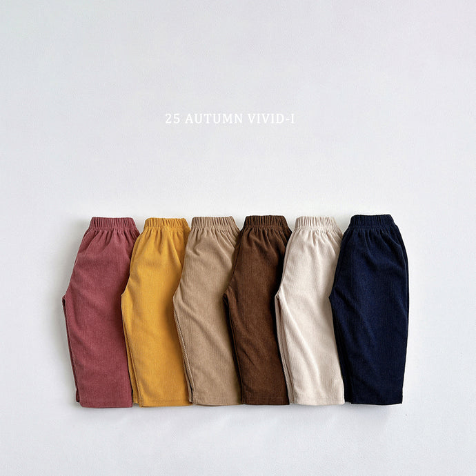 VIVID KIDS CORDUROY PANTS*PREORDER