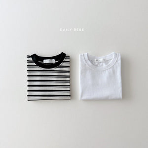 DAILYBEBE KIDS SIMPLE TEE SHIRT**PREORDER