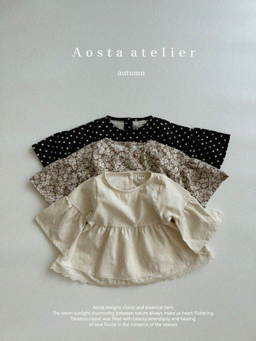 AOSTA KIDS Bongbong Blouse *Preorder