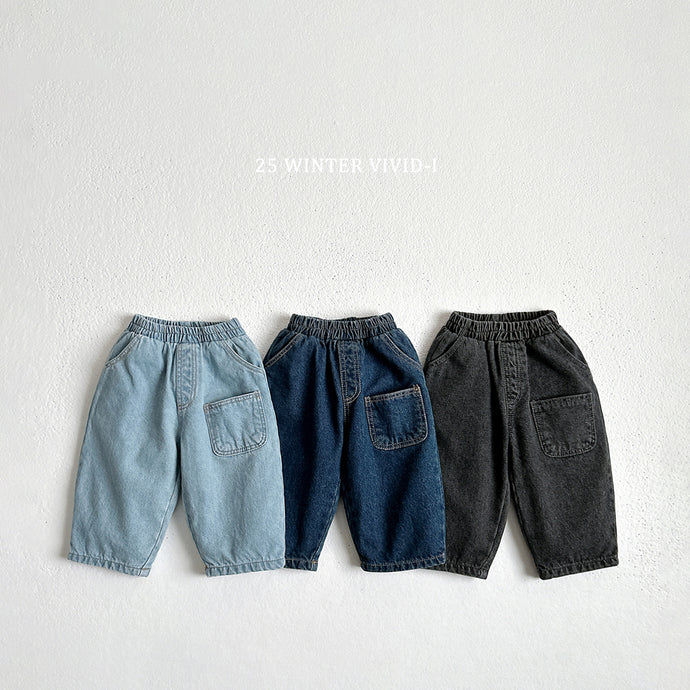 VIVID KIDS DENIM PANTS*PREORDER