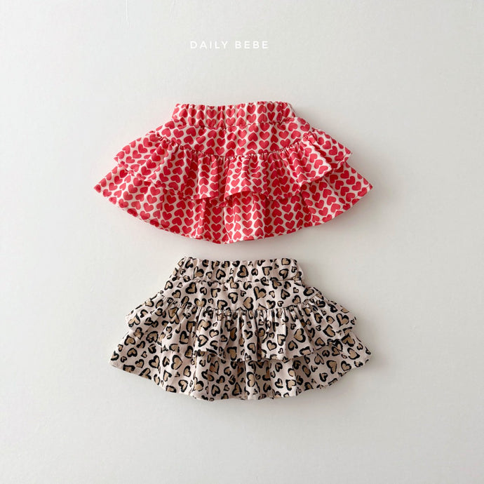 DAILYBEBE KIDS RUFFLE SKIRT**PREORDER