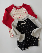 Load image into Gallery viewer, AOSTA FALL KNIT DOT REGALAN TEE**PREORDER