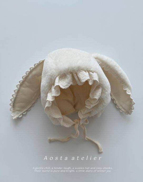 AOSTA KIDS FUR RABBIT CAPE *PREORDER