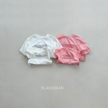 將圖片載入圖庫檢視器中，BLACKBEAN KIDS 可與媽媽一起穿著T卹* 預購