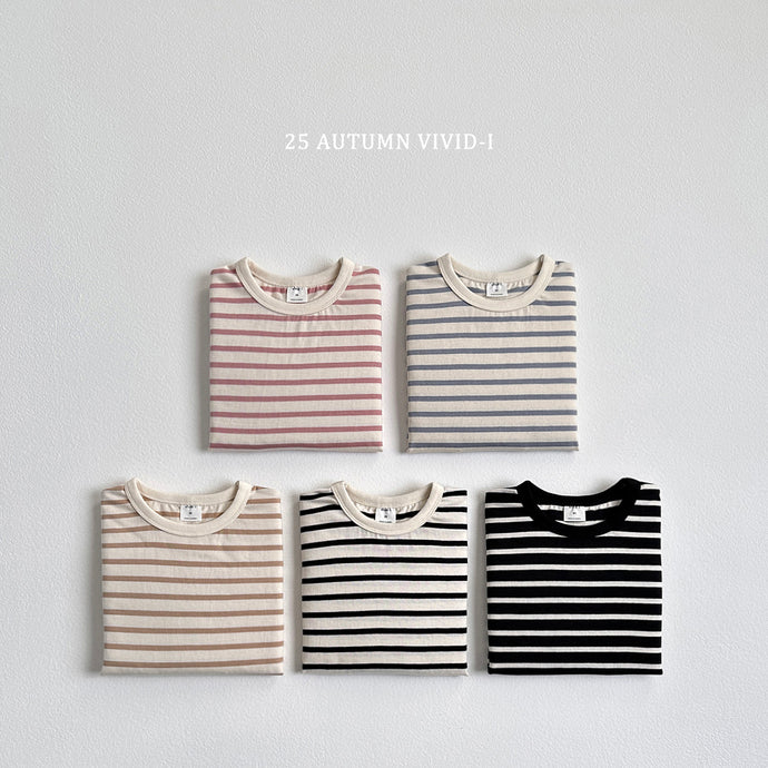 VIVID KIDS STRIPE SWEATER*PREORDER