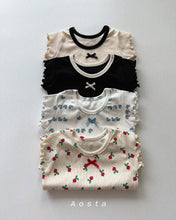 Load image into Gallery viewer, AOSTA KIDS RIBBON TEE SHIRT*PREORDER