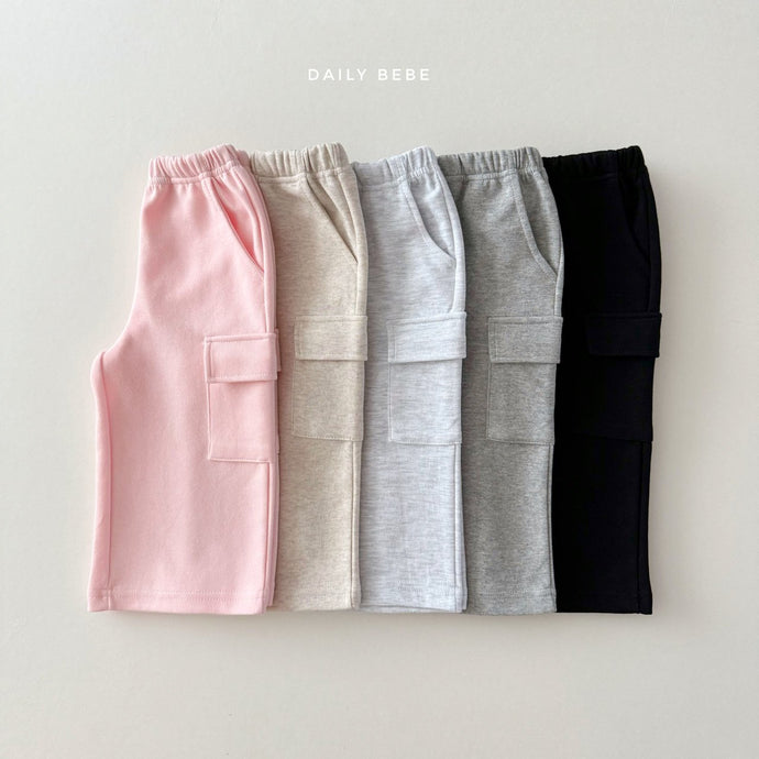 DAILYBEBE KIDS POCKET PANTS**PREORDER
