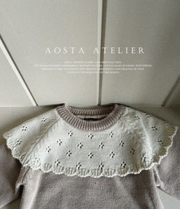 AOSTA KIDS Cape Knit*Preorder