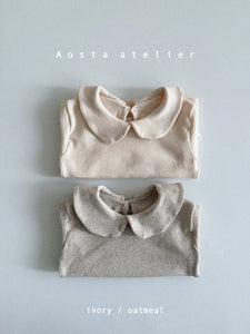 AOSTA KIDS ROUND COLLAR TEE**PREORDER