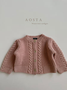 AOSTA KIDS Knitted Cardigan *Preorder