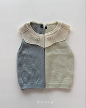 Load image into Gallery viewer, AOSTA KIDS KNIT BIBI VEST*PREORDER