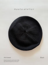 Load image into Gallery viewer, AOSTA KIDS KNIT BERET*PREORDER