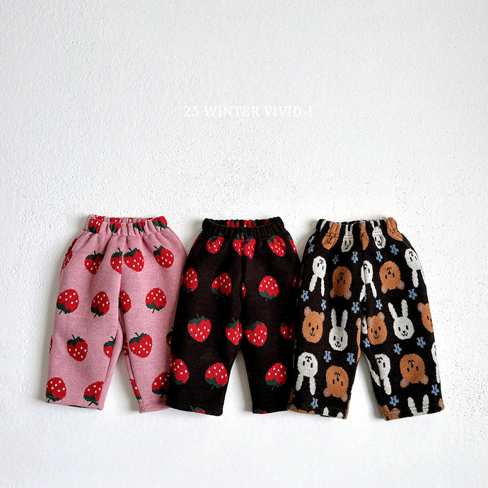 VIVID KIDS KIDS PATTERN PANTS*PREORDER