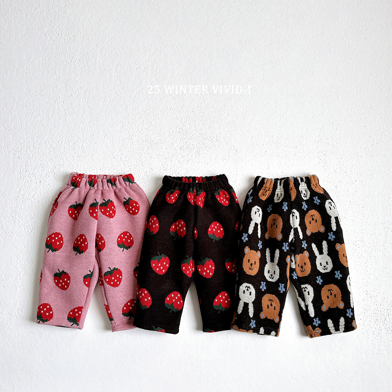 VIVID KIDS KIDS PATTERN PANTS*PREORDER