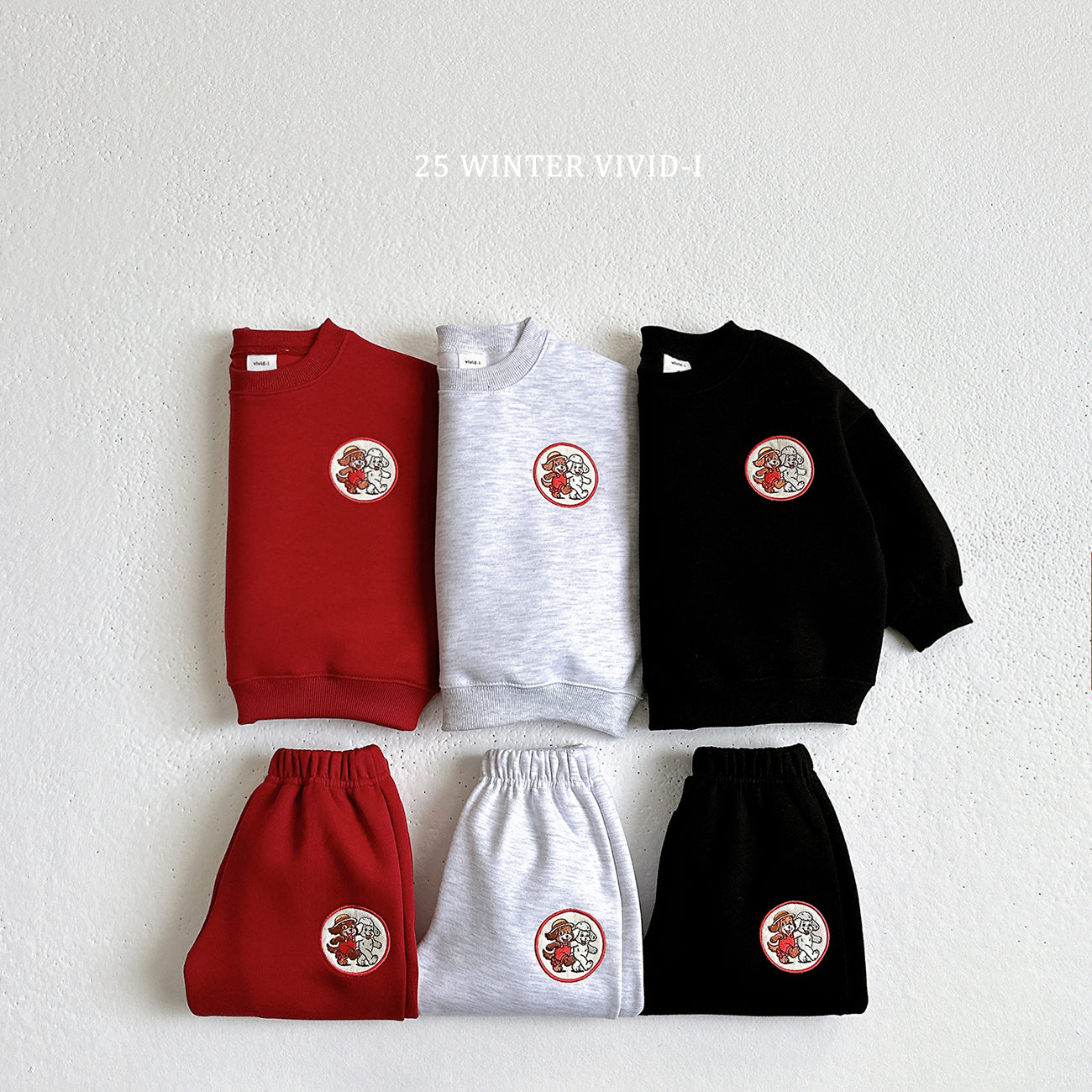 VIVID KIDS PODDLE SWEAT SET*PREORDER