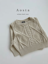 Load image into Gallery viewer, AOSTA KIDS Knitted Vest*Preorder