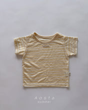 Load image into Gallery viewer, AOSTA KIDS STRIPE SHIRT *PREORDER