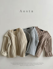 Load image into Gallery viewer, AOSTA KIDS Lip Knit Cardigan*Preorder