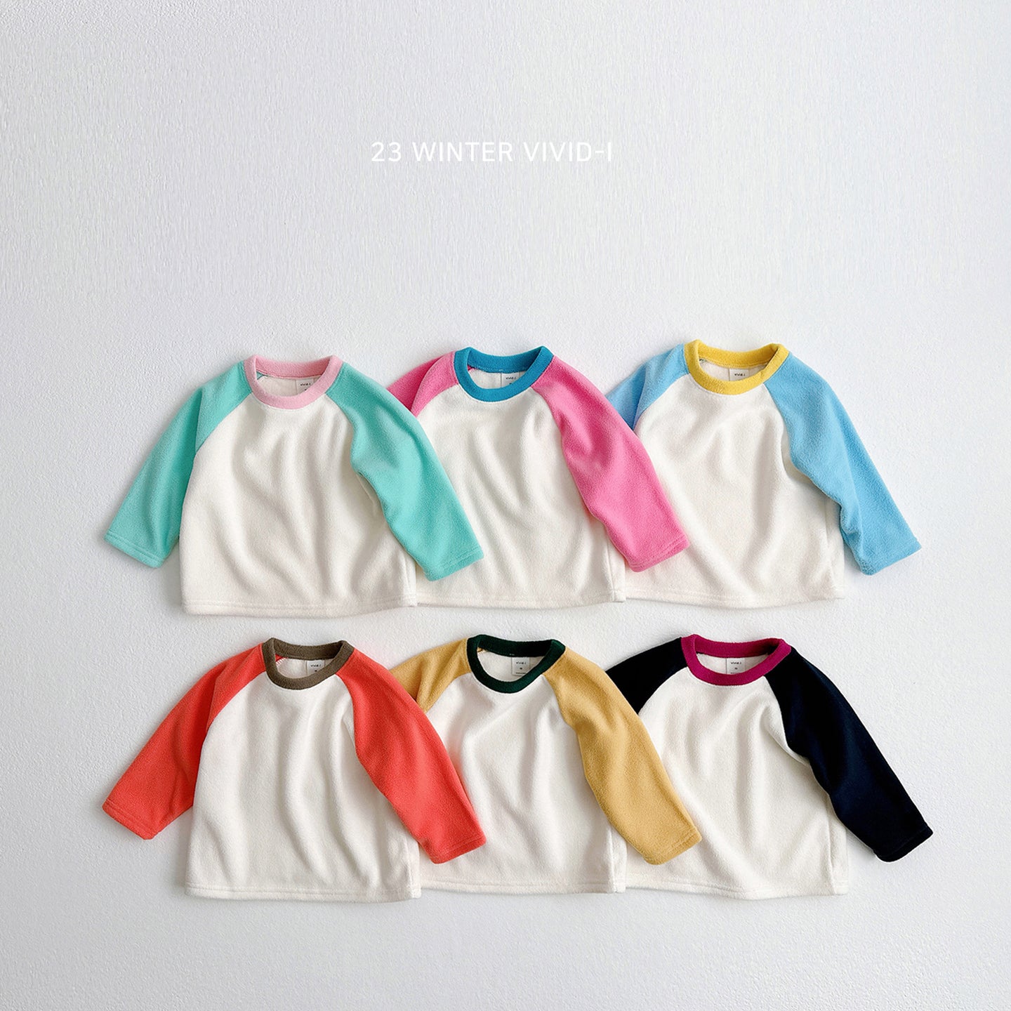 VIVID KIDS Colour Block Tee Shirt*preorder