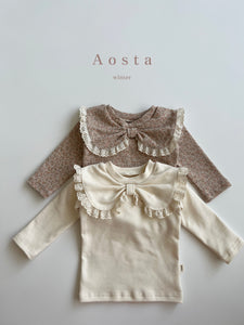 AOSTA 兒童桃色襯衫*預購