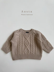 AOSTA KIDS Knitted Sweater*Preorder