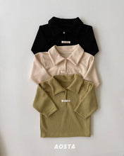 Load image into Gallery viewer, AOSTA FALL MUL MUL COLLAR TEE **PREORDER