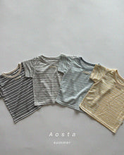Load image into Gallery viewer, AOSTA KIDS STRIPE SHIRT *PREORDER